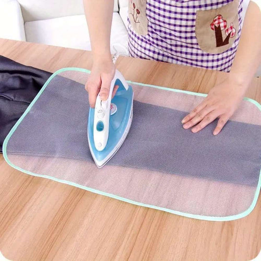 High-Temperature Resistant Ironing Mesh Pad, Protective Fabric for Steam Irons, Household Ironing Insulation Pad