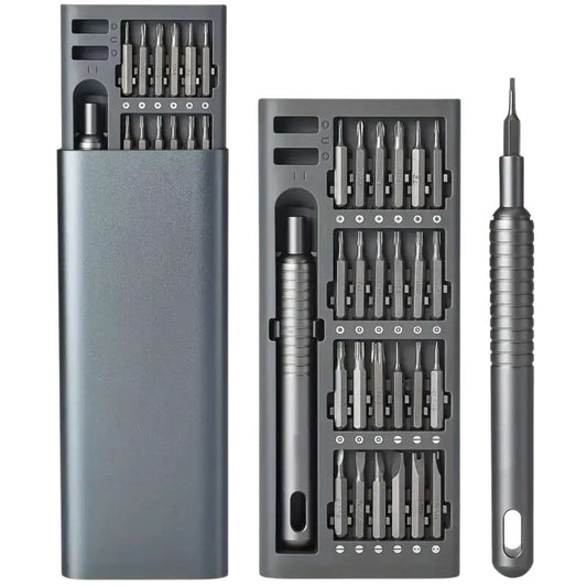 25-in-1 Precision Screwdriver Set, Multi-Function Repair Tools for Mobile Phones & Tablets, Includes Various Screw Heads