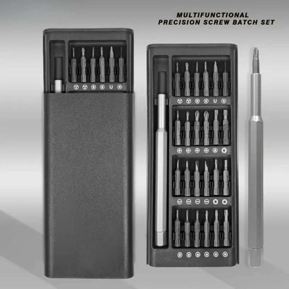 25-in-1 Precision Screwdriver Set, Multi-Function Repair Tools for Mobile Phones & Tablets, Includes Various Screw Heads