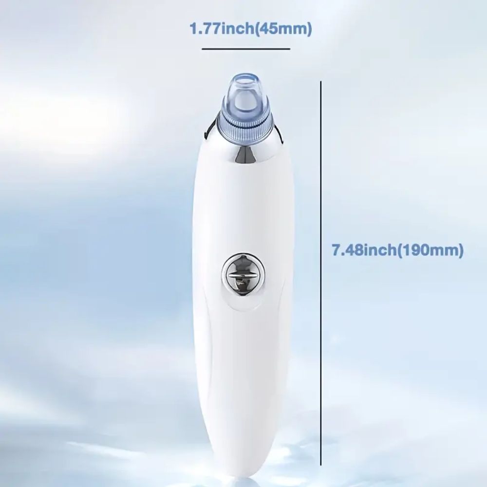 Blackhead Vacuum Remover, Portable Facial Pore Cleaner with 4 Probes, Safe & Gentle Blackhead Removal