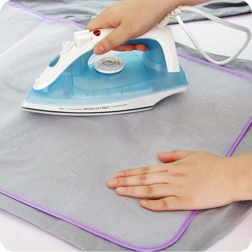 High-Temperature Resistant Ironing Mesh Pad, Protective Fabric for Steam Irons, Household Ironing Insulation Pad