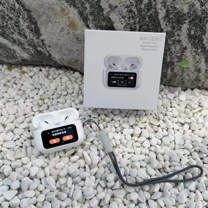 A9 PRO EARBUDS AMOLDED TOUCH DISPLAY